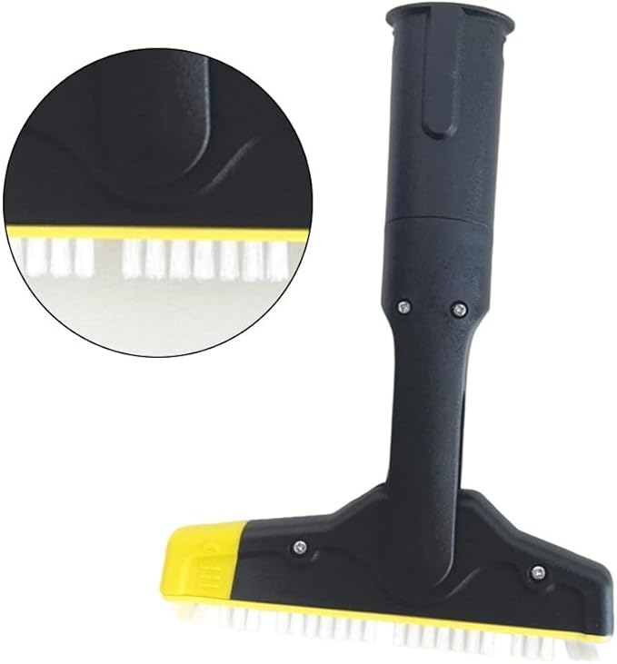 For Karcher Large Grout Brush Steam Cleaner Attachment with Flexible Joint for Cement Tile Floor Deep Cleaning Compatible with SC1 SC2 SC3 SC4 SC5 Steam Cleaners Accessories