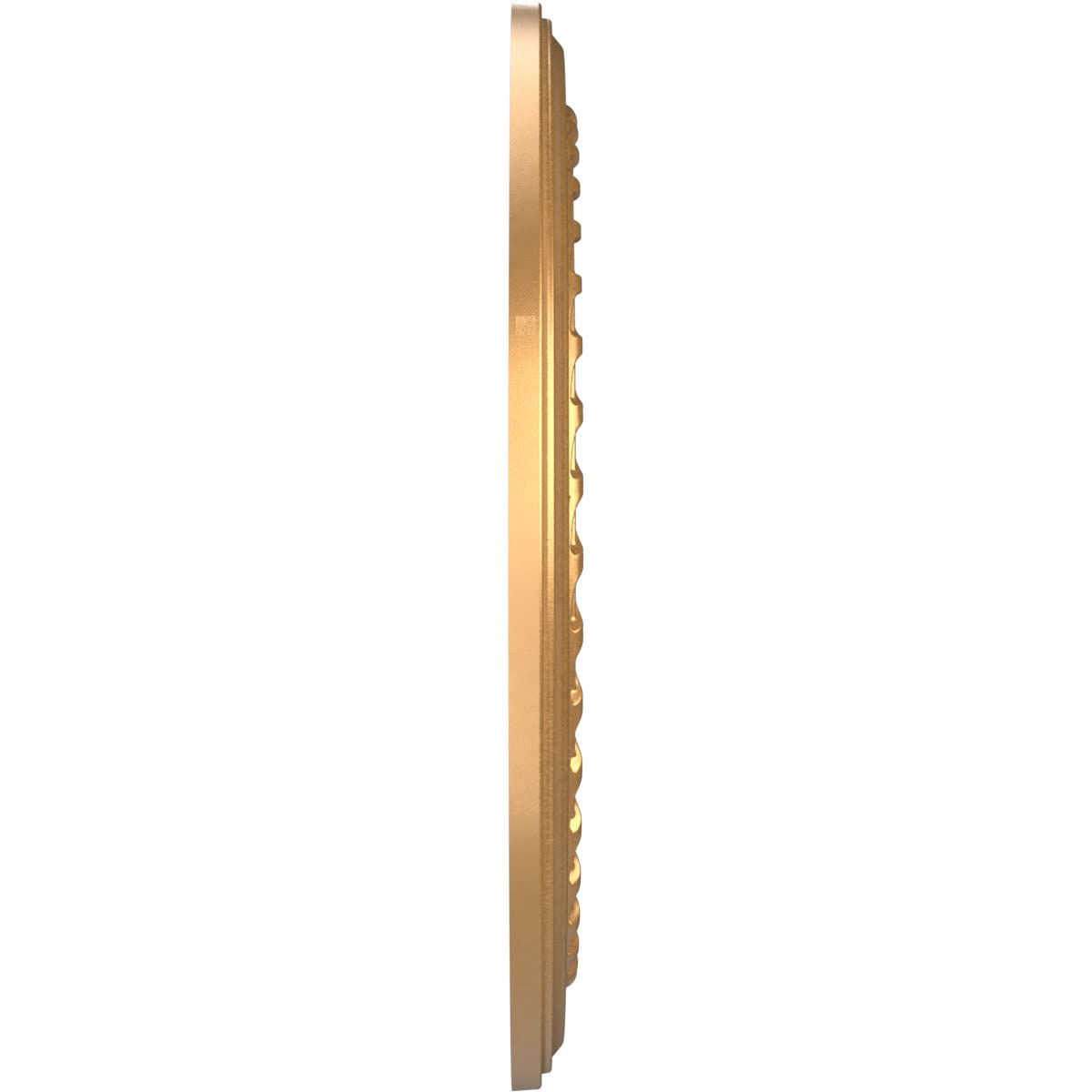 Ekena Millwork Cmp19Cobgl Cole Thermoformed Pvc Ceiling Medallion (Fits Canopies Up To 5 1/8), 19Od X 3 1/2Id X 1P, Bright Coat