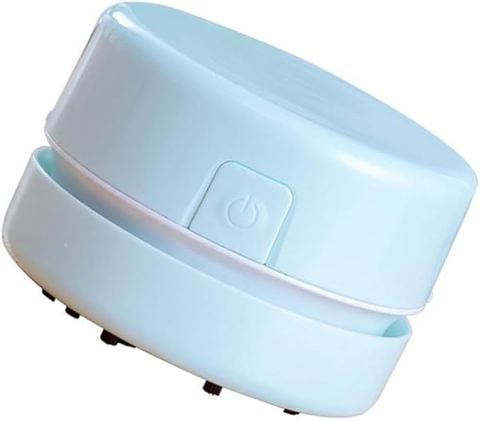 Desktop Vacuum Cleaner Mini Table Dust Diamond Paint Sweeper 8.5x6.3cm (No Battery)