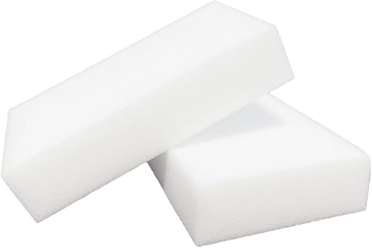 100pcs Magic Sponge Eraser Extra Thick Long Lasting Melamine Cleaning Sponge Bulk - Multi-Surface Electric Wash Foam Cleaning Pads - Bathtub, Floor, Base, Bath, Wall Cleaner