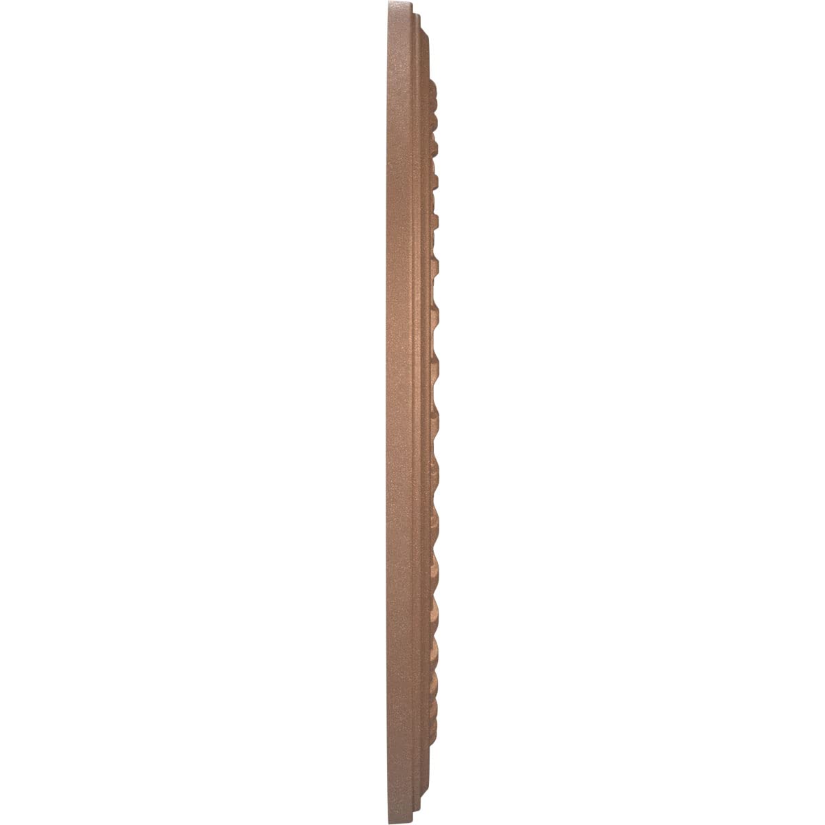 Ekena Millwork 13Od X 3 1/2Id X 3/4P Cole Thermoformed Pvc Ceiling Medallion (Fits Canopies Up To 4 1/4), Aged Copper