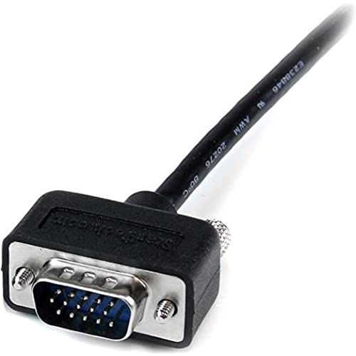 Startech.Com 10 Ft. (3 M) Vga To Vga Cable - Hd15 Male To Hd15 Male - Coaxial High Resolution - Low Profile - Vga Monitor Cable