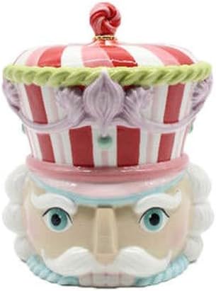 December Diamonds 10-inch Nutcracker Head Cookie Jar