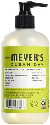 Mrs. MEYER'S CLEAN DAY Variety Pack, 1 Liquid Hand Soap 12.5 Oz, 1 Multi-Surface Everyday Cleaner 16 Oz. 1 Liquid Dish Soap 16 Oz, Pear Tree, 1CT