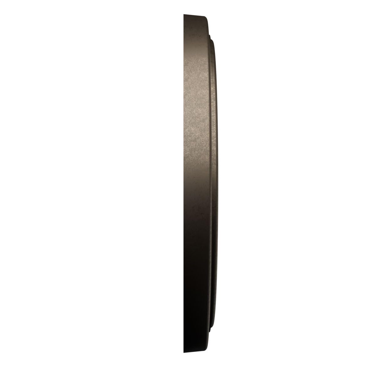 Ekena Millwork 13Od X 3 1/2Id X 1 1/4P Traditional Thermoformed Pvc Ceiling Medallion (Fits Canopies Up To 7 1/2), Metallic Blac