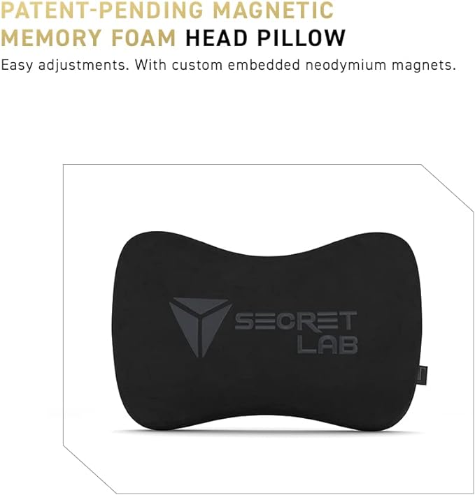 Secretlab Titan Evo Cookies & Cream Gaming Chair - Reclining - Ergonomic & Comfortable Computer Chair with 4D Armrests - Magnetic Head Pillow & 4-Way Lumbar Support - Small - Gray - Fabric