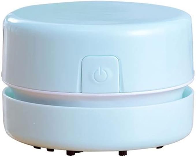 Desktop Vacuum Cleaner Mini Table Dust Diamond Paint Sweeper 8.5x6.3cm No Battery