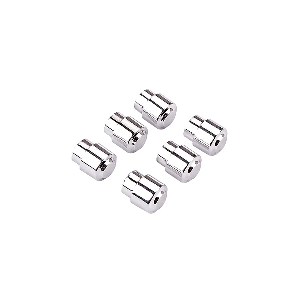 Alnicov 6 Pcs Guitar Switch Tip Cap Knobs