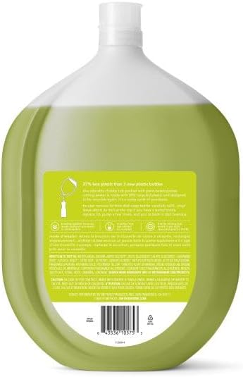 Method Liquid Dish Soap 2 Scent Variety Pack (Lime & Sea Salt + Clementine)