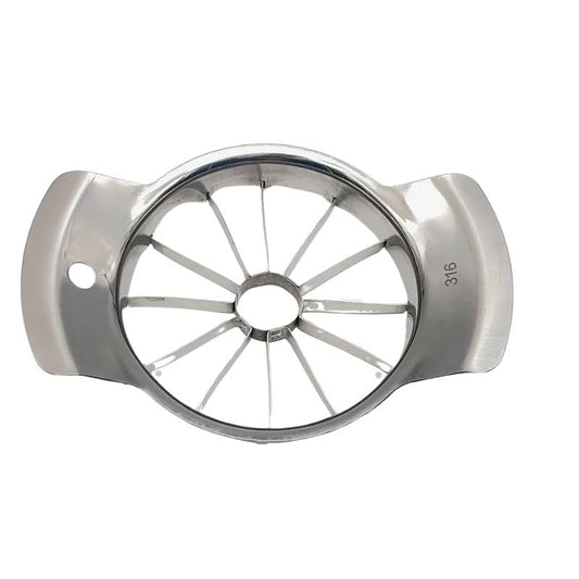 6.9 Inch Stainless Steel Large Apple Slicer,12 Slice Heavy Duty Apple Cutter Sharp Apple Slicer Corer,Apple Corer Tool,for Pear Potato Slicer and More