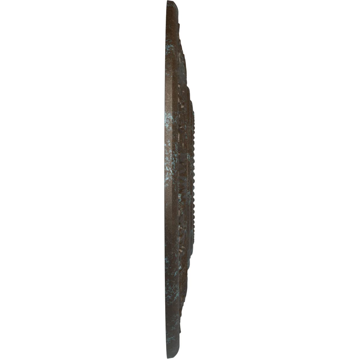 Ekena Millwork Cm20Vibbs Vienna Ceiling Medallion, Bronze Blue Patina