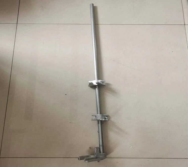 36" Chain Link Drop Rod for Double Gate, Pull Style Chain Link Fence Gate Latch