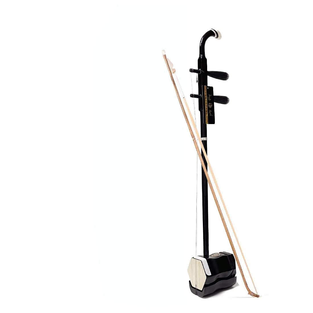 WuYue Chinese 2 Strings Violin Traditional National Instruments Erhu Phoneme Mark for Entry Level Paulownia Panel with Bag -Like New