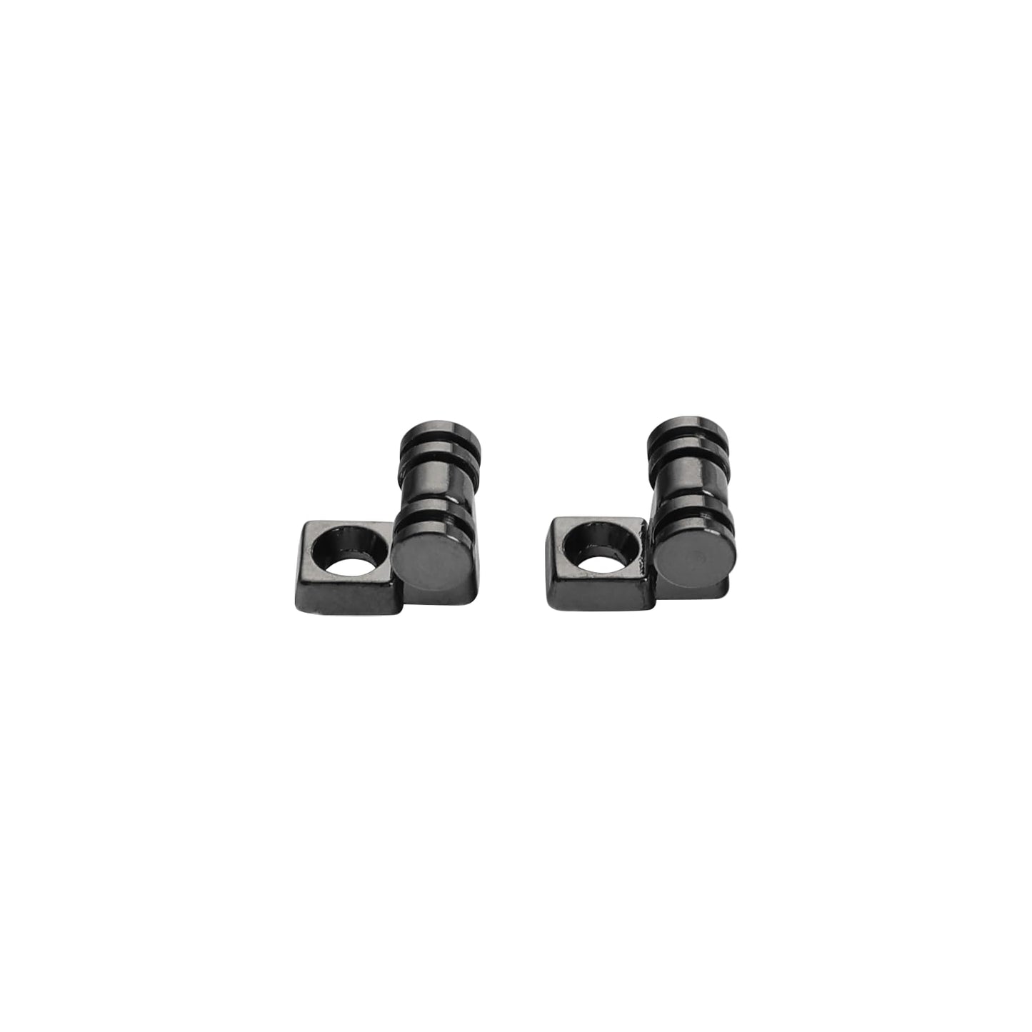 Ovsal 2 Pcs Black Roller String Retainer String Trees For Electric Guitar Roller String Tree Roller String Guide For Strat Strat
