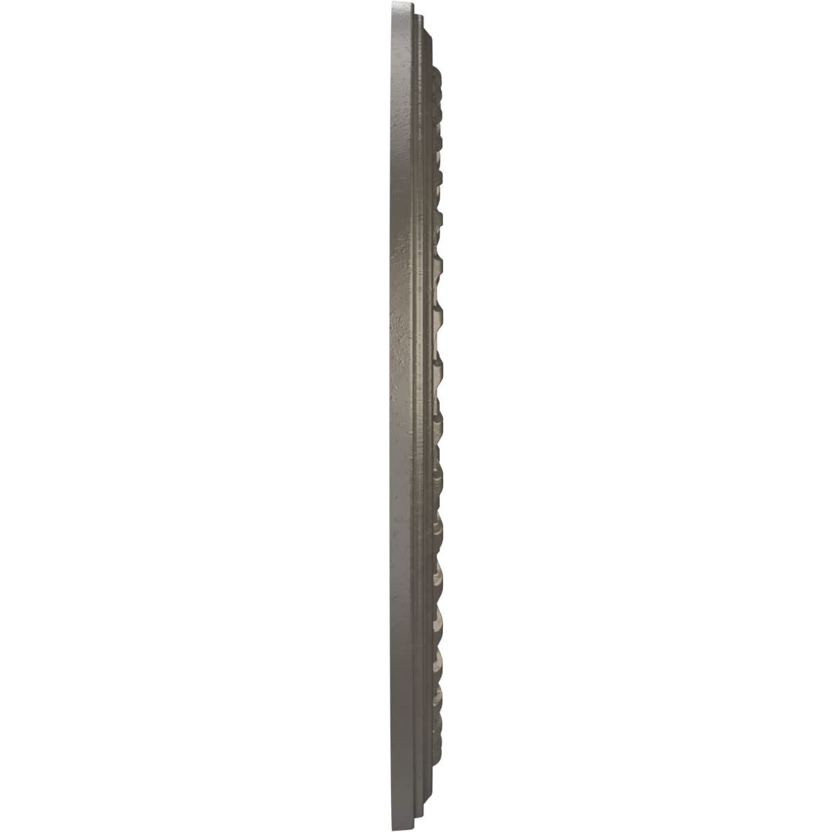 Ekena Millwork Cmp10Codst Cole Thermoformed Pvc Ceiling Medallion (Fits Canopies Up To 4 1/4), 10Od X 3 1/2Id X 3/4P, Universal