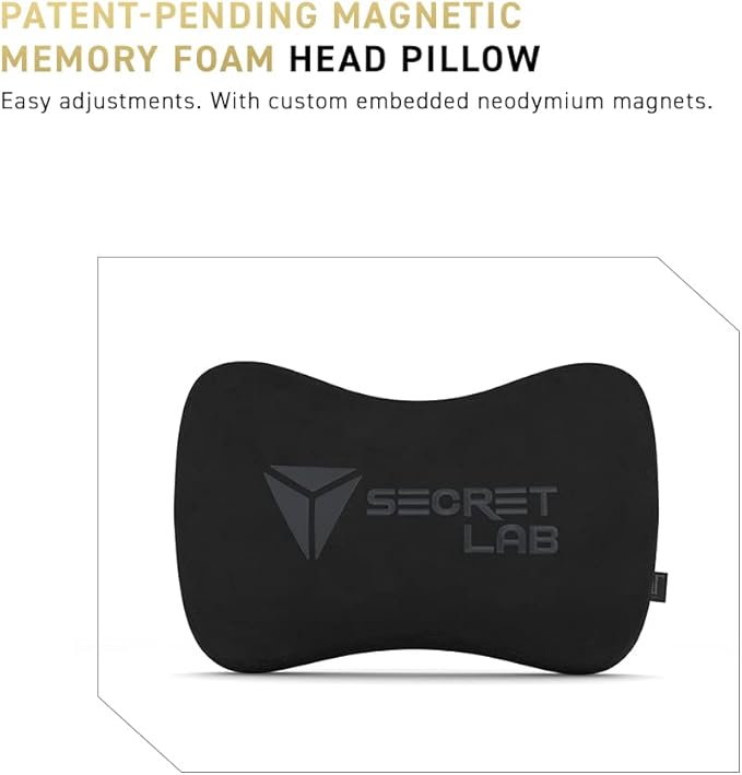 Secretlab Titan Evo Ash Gaming Chair - Reclining - Ergonomic & Comfortable Computer Chair with 4D Armrests - Magnetic Head Pillow & 4-Way Lumbar Support - Small - Gray - Leatherette