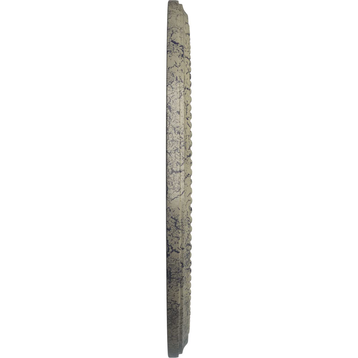 Ekena Millwork Cm18Dicsc Diane Ceiling Medallion, 18Od X 3 5/8Id X 1 1/8P (Fits Canopies Up To 5 3/8), Hand-Painted Castle Stone