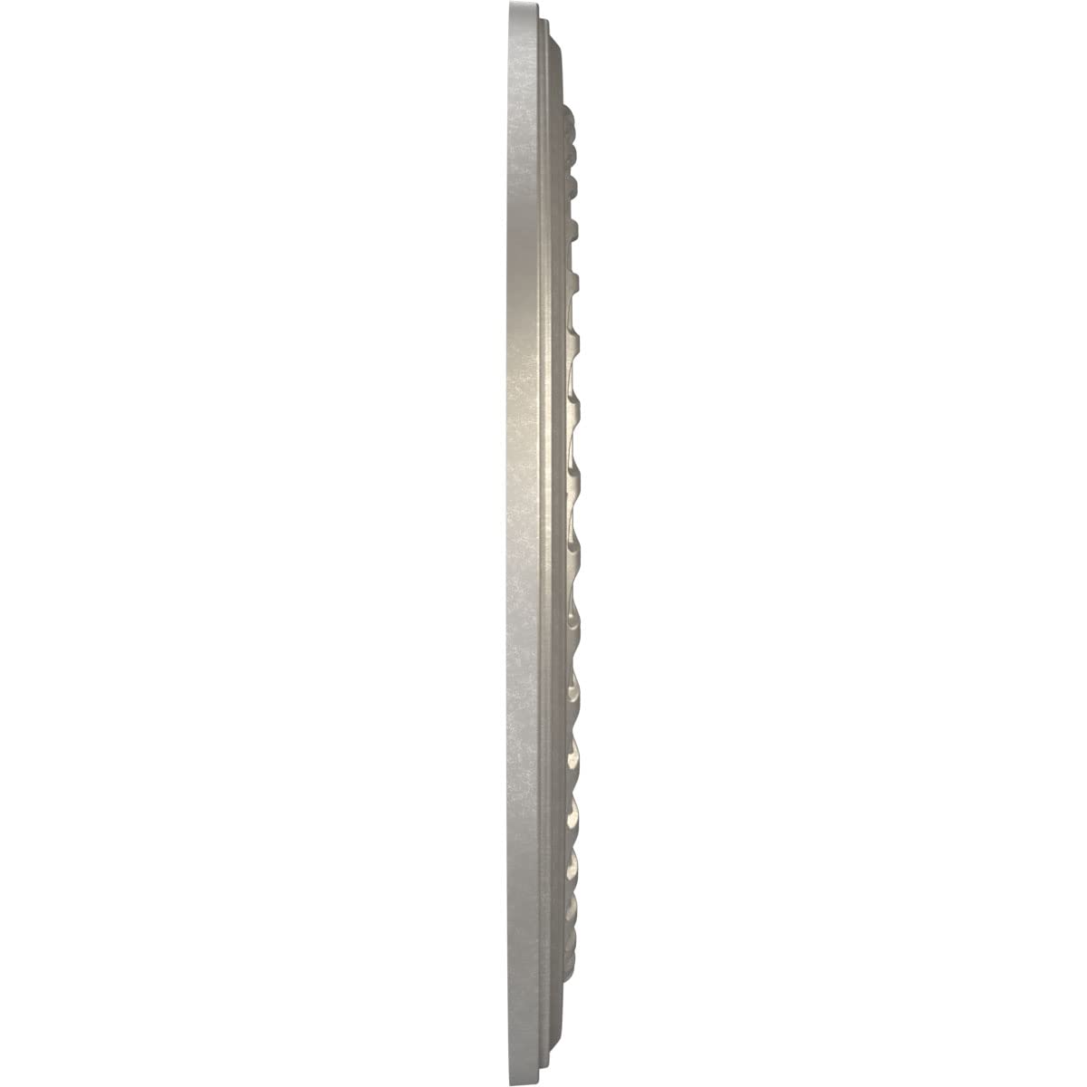 Ekena Millwork Cmp19Cobal Cole Thermoformed Pvc Ceiling Medallion (Fits Canopies Up To 5 1/8), 19Od X 3 1/2Id X 1P, Bright Coat