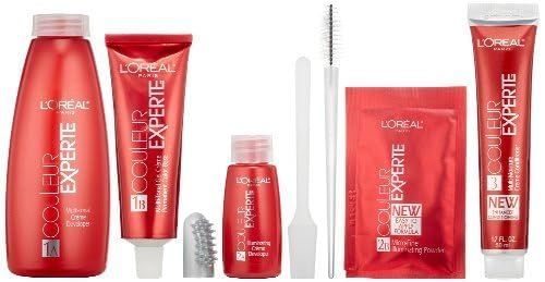 L’Oreal Paris Couleur Experte 2-Step Home Hair Color and Highlights Kit, French Éclair