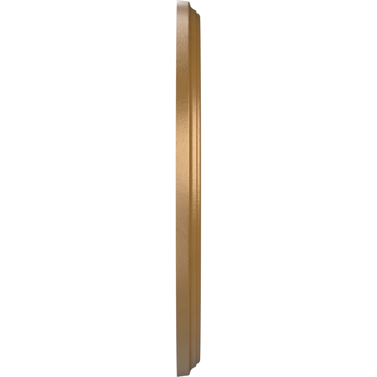 Ekena Millwork Cmp10Becgh Berkshire Thermoformed Pvc Ceiling Medallion (Fits Canopies Up To 4 1/2), 10Od X 3 1/2Id X 3/4P, Metal