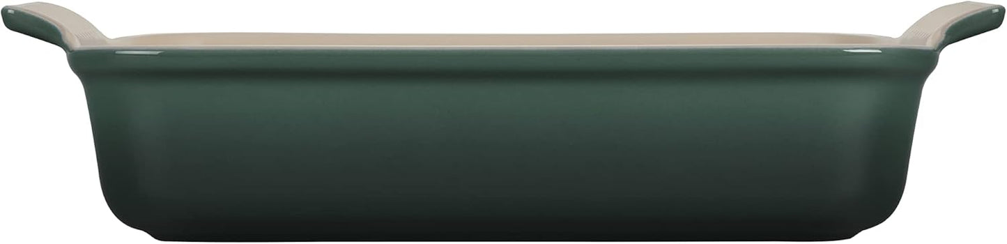 Le Creuset Stoneware Heritage Rectangular Dish, 4 qt. (12" x 9"), Artichaut