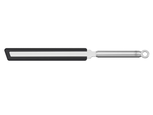 Rösle Stainless Steel Round-Handle Crepes Turner, 12.6-inch