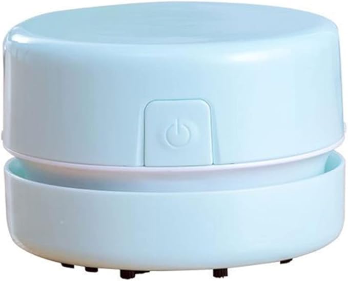 Desktop Vacuum Cleaner Mini Table Dust Diamond Paint Sweeper 8.5x6.3cm (No Battery)