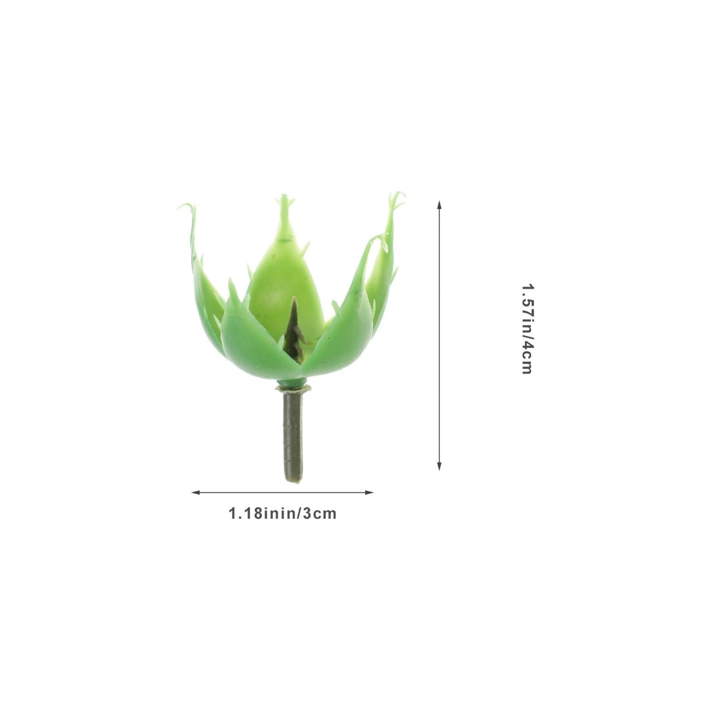 VOSAREA 100pcs Rose Calyx Blush Flowers Receptacle Artificial Flower Calyxes Flower Fake Calyx Floral Sepals Bouquet for DIY Craft Flower Arrangement