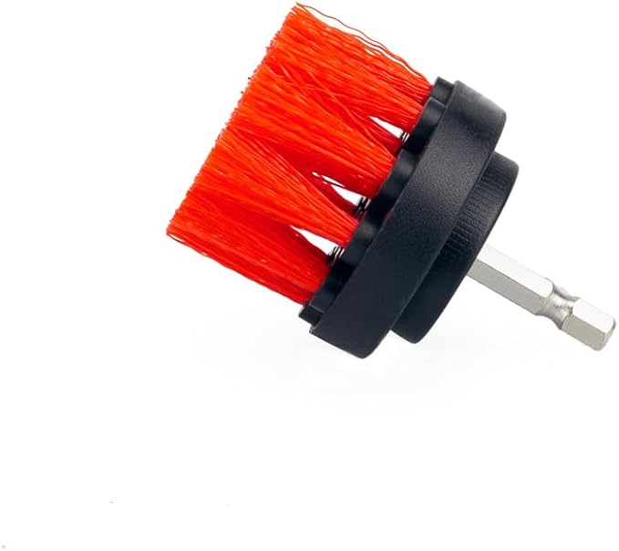 Maxshine Universal M8 Medium-Duty Upholstery & Carpet Drill Brush (2”) | Power Scrubber Attachment for Car Detailing | Removes Grime, Stains & Spots from Leather, Fabric, Seats & Carpets