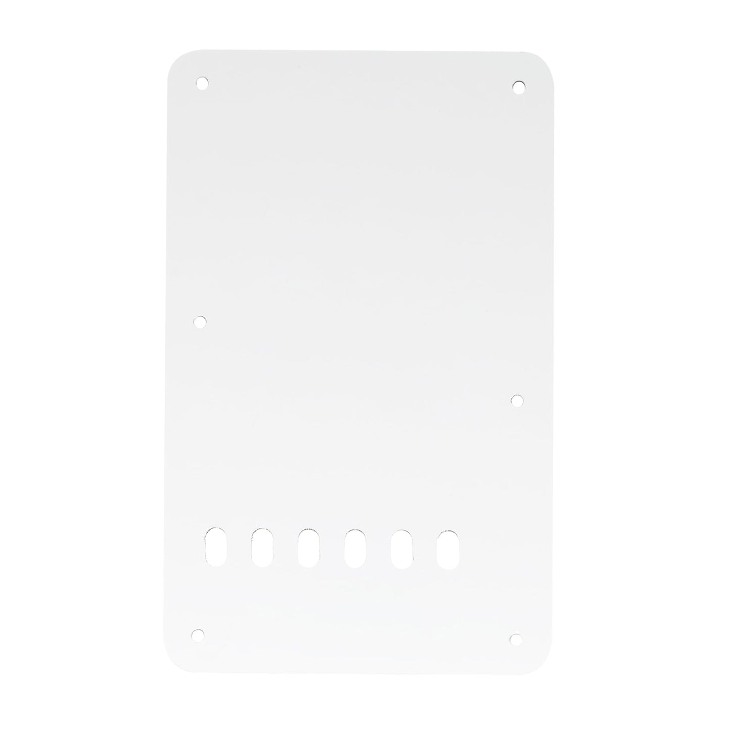 Musiclily 6 Hole Vintage Style Strat Back Plate Tremolo Backplate For Fender American/Mexican Made Standard Stratocaster Modern