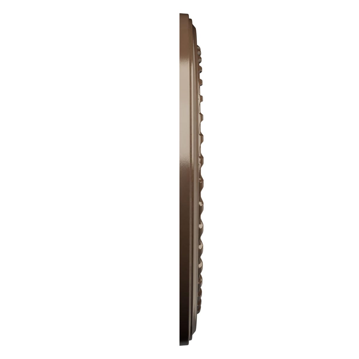 16Od X 3 1/2Id X 1P Cole Thermoformed Pvc Ceiling Medallion (Fits Canopies Up To 4 1/2), Metallic Copper