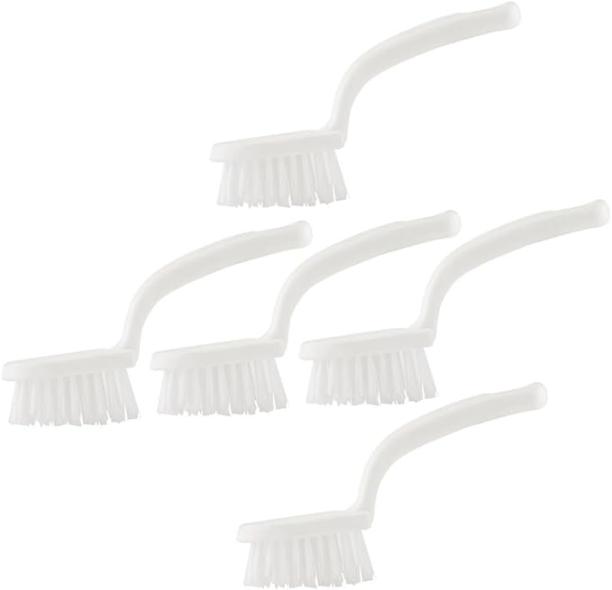 5pcs Multifunctional Crevice Cleaning Brush for Household Gaps and Corners PP Material Handheld Floor and Window Track Scrubbers with Hanging for Easy Storage and Deep Cleaning