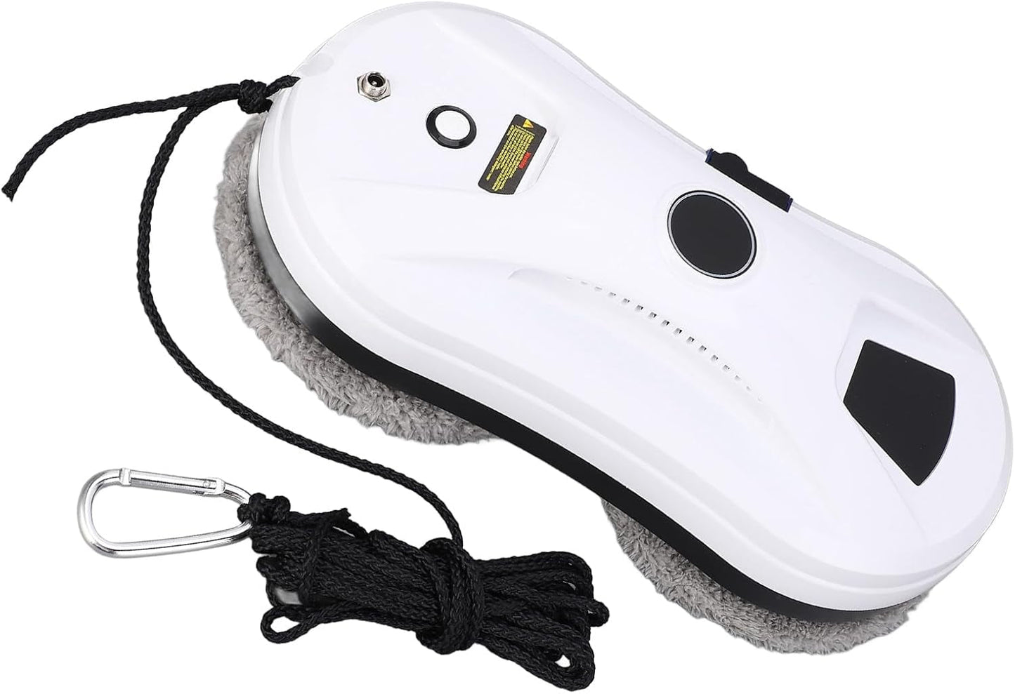 Robot Vacuum, 2800Pa Suction Power Glass Cleaning Robot with 8 Cloth Window Cleaning Ai Automatic Window Cleaner (US Plug 100 to 240V)