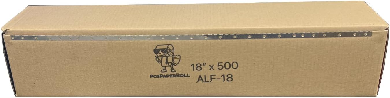 Commercial Heavy Duty Aluminum Foil Roll, 18 Inches x 500 Feet