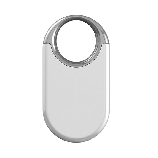 Hendari Air Tracker Tag (iOS Only)-1 Pcs, White | Bluetooth Tracker and Item Finder Work with Apple Find My for Luggage/Key/Suit