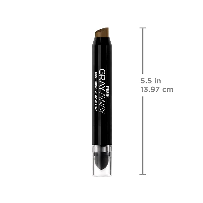 EVERPRO Gray Away Root Touchup Quick Stick, Lightest Brown/Medium Blonde, 0.1 Oz
