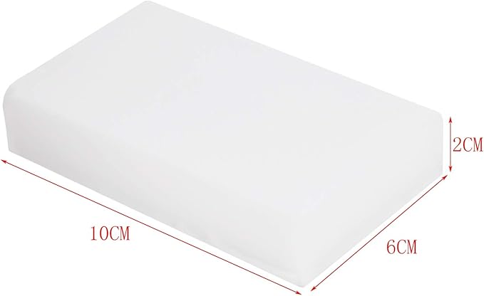 100x60x20mm 10pcs Magic Sponge Eraser Melamine Cleaner-White