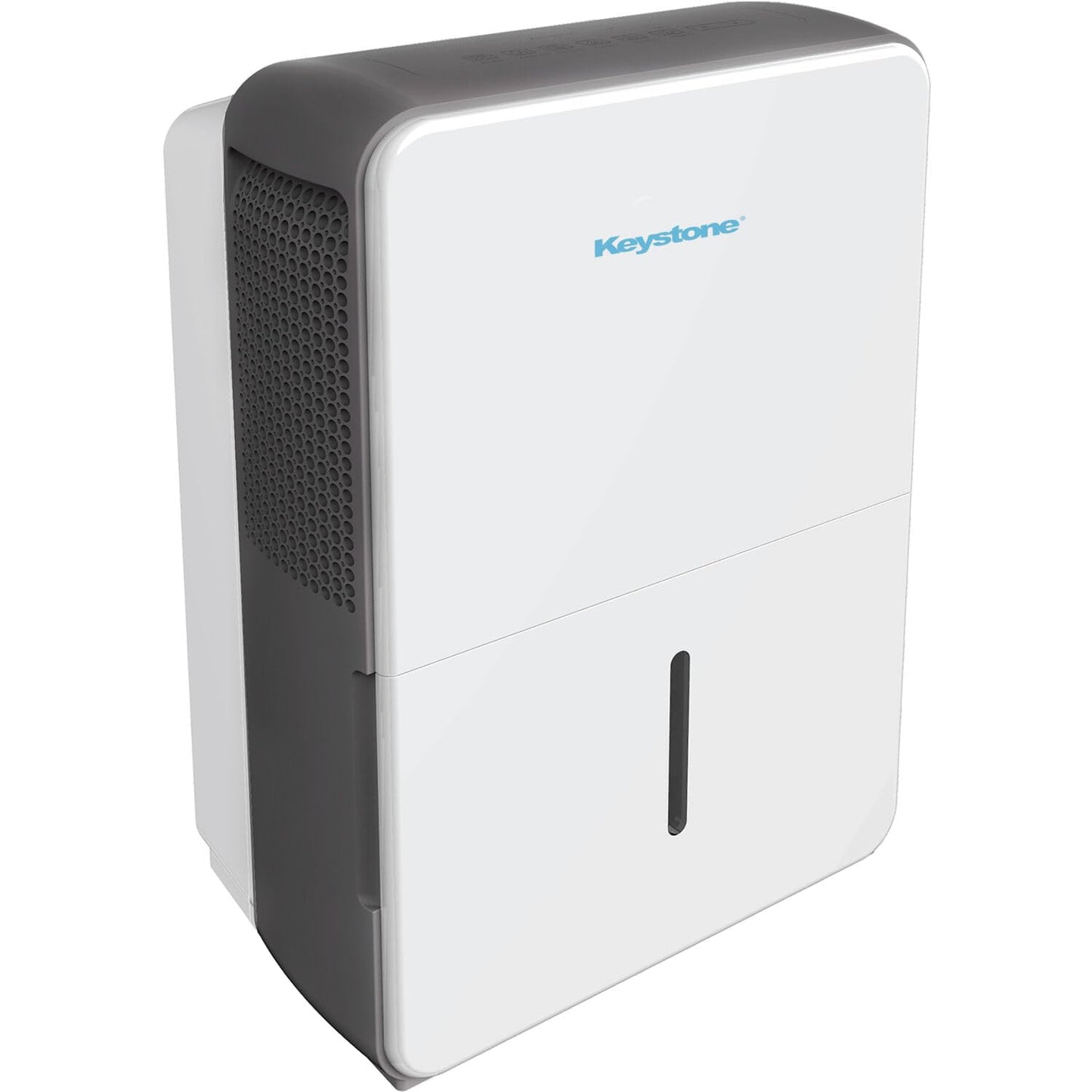 Keystone Energy Star 50-Pint Portable Dehumidifier, 115V, Extra Large Rooms up to 4,500 Sq.Ft. with Built-in Pump, Quiet Home De