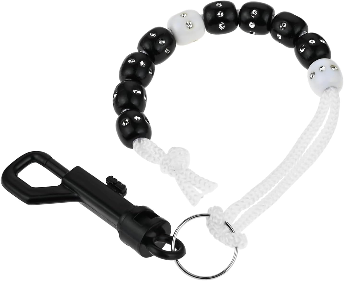 MUXSAM 1 Piece Golf Beads Score Counter with Clip, Golf Stroke Score Count Keeper Putting Score Counter for Referee Caddy Golfer