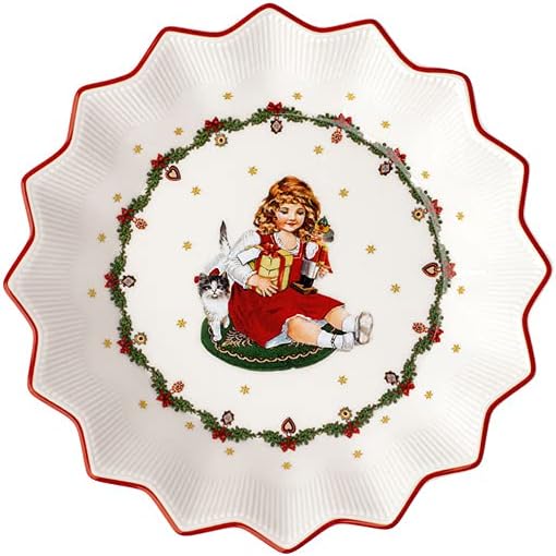 Villeroy & Boch 14-8332-3678 Pastry Plate, Porcelain, White/Coloured
