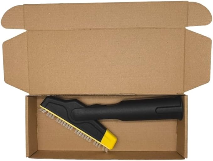 For Karcher Large Grout Brush Steam Cleaner Attachment with Flexible Joint for Cement Tile Floor Deep Cleaning Compatible with SC1 SC2 SC3 SC4 SC5 Steam Cleaners Accessories