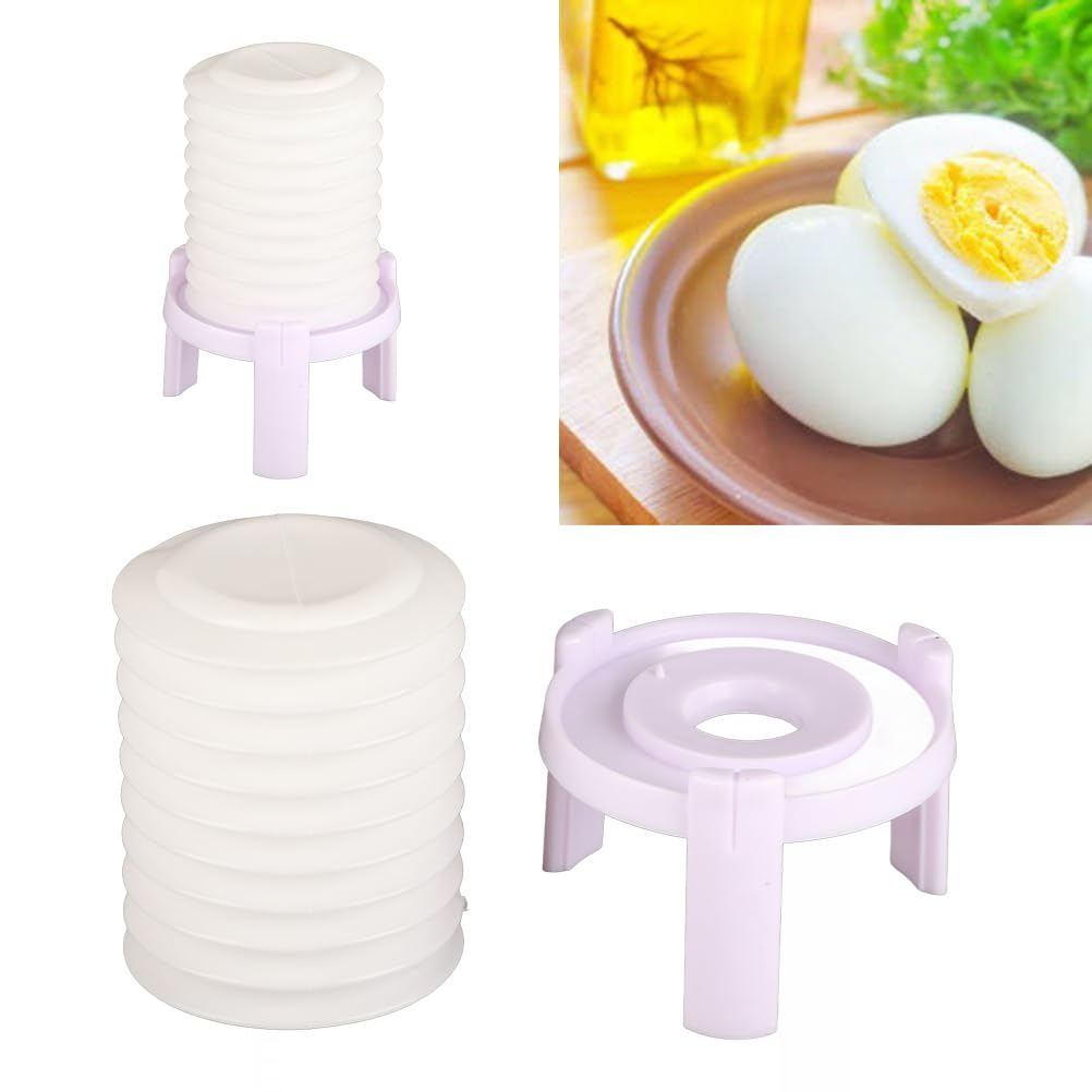 GOTOTOP Boiled Egg Extractor Egg Shell Peeler Huller Durable Portable Kitchen Tools Egg Shell Remover (White), GOTOTOPeywntcxgbz-62