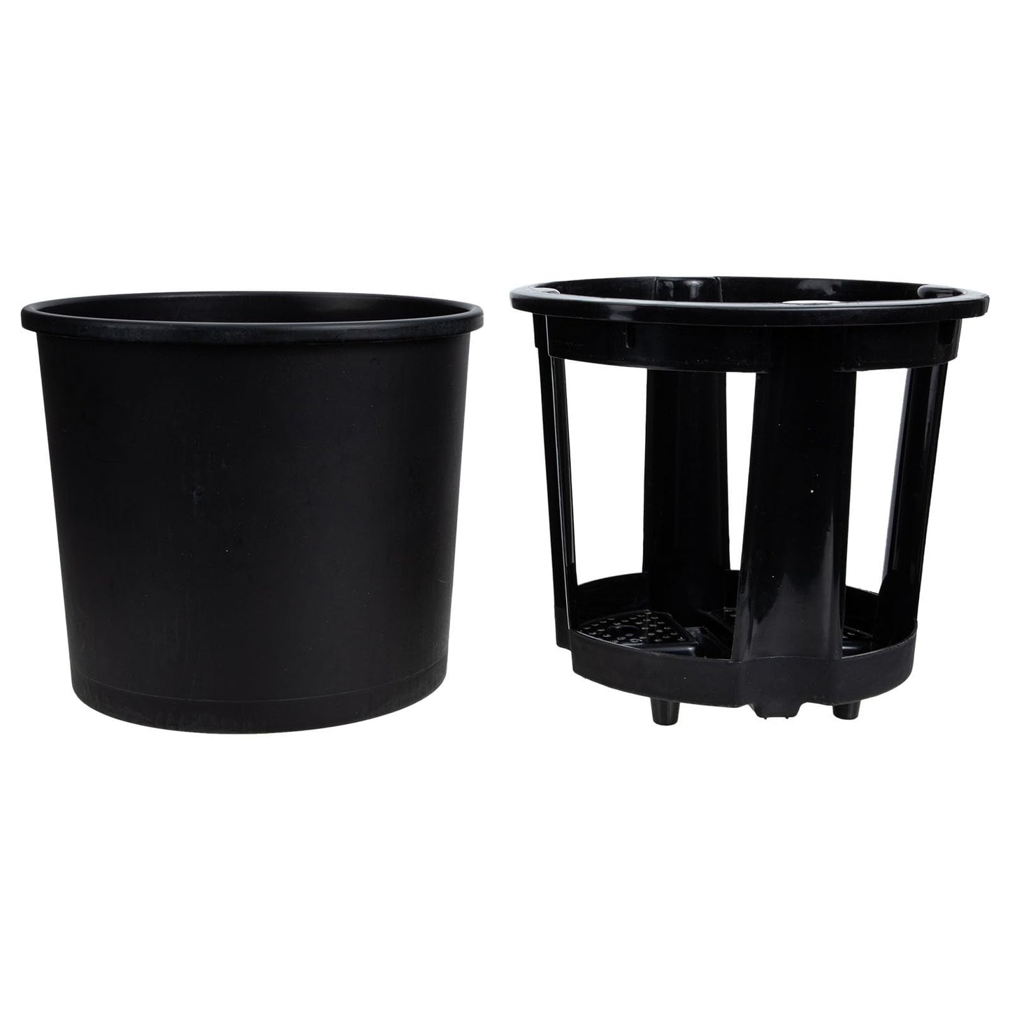 Sosoport Garden Plant Pot Potato Planter Plant Grow Bucket Tomato Groeing Pot with Drainage Hole for Vegetables Fruits Flowers