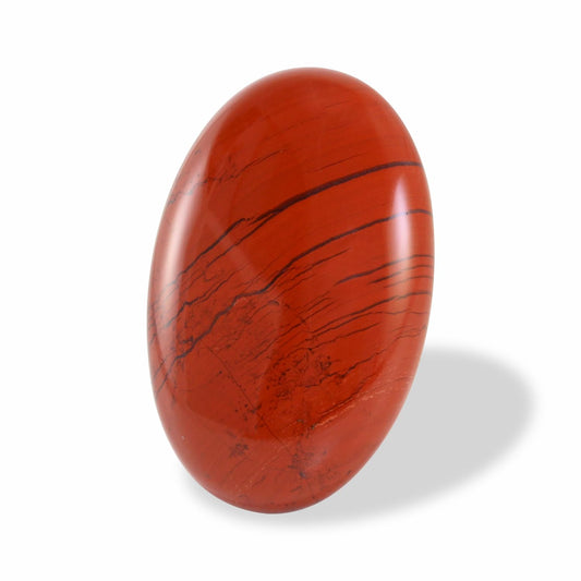 Nvzi Red Jasper Crystal Palm Stone, Worry Stones, Crystals and Healing Stones, Polished Rocks, Natural Gemstones, Chakra Stones for Healing Crystals Daily Use