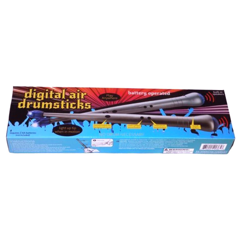 Bulk Buys Oc872-1 Digital Air Drumsticks