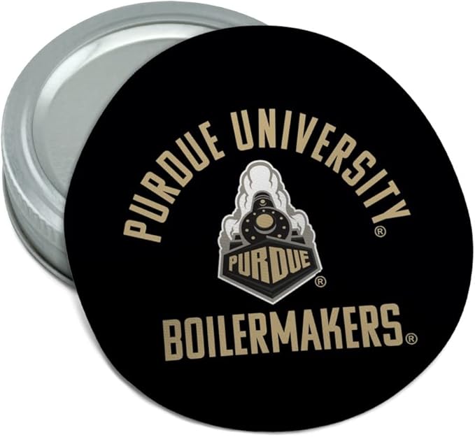 Purdue Boilermakers Round Rubber Non-Slip Jar Gripper Lid Opener