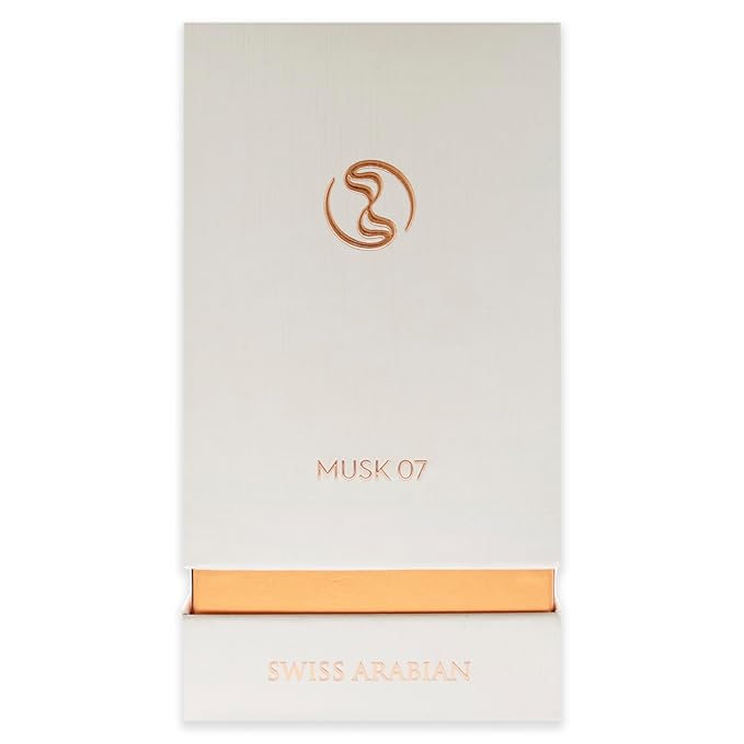 Swiss Arabian Musk 07 - Luxury Products From Dubai - Long Lasting And Addictive Personal EDP Spray Fragrance - A Seductive Signature Aroma - 1.7 Oz