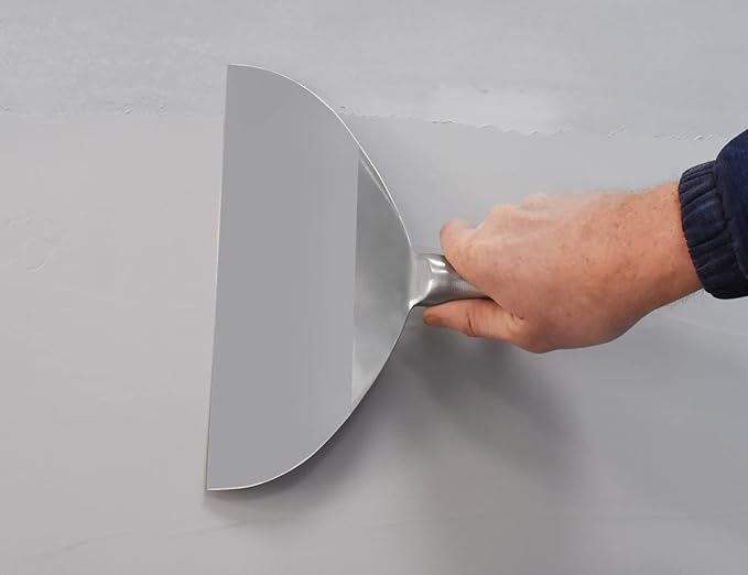 ROLLINGDOG Taping Knife 10 inch Putty Knife 420 Stainless Steel One Piece Drywall Joint Knife Mirror Polished Blade for Drywall, Painting