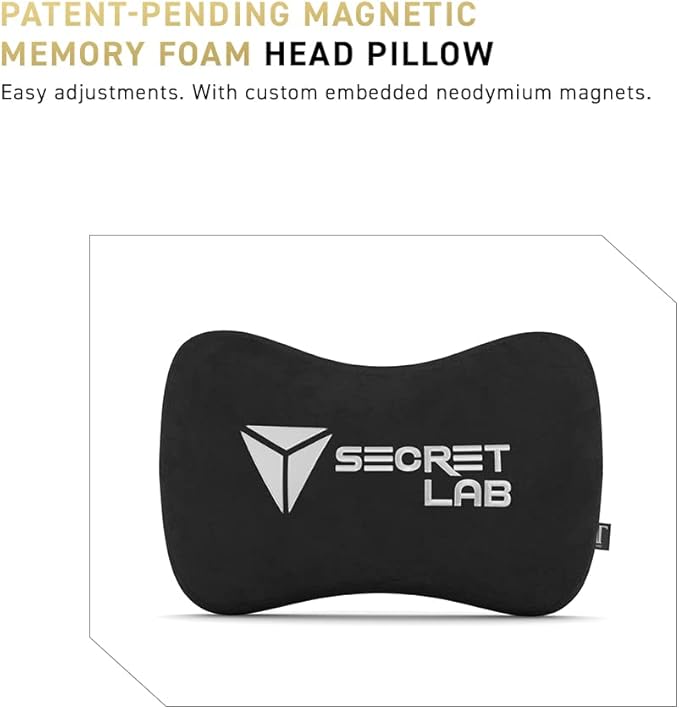 Secretlab Titan Evo Arctic White Gaming Chair - Reclining - Ergonomic & Comfortable Computer Chair with 4D Armrests - Magnetic Head Pillow & 4-Way Lumbar Support - Small - White - Fabric