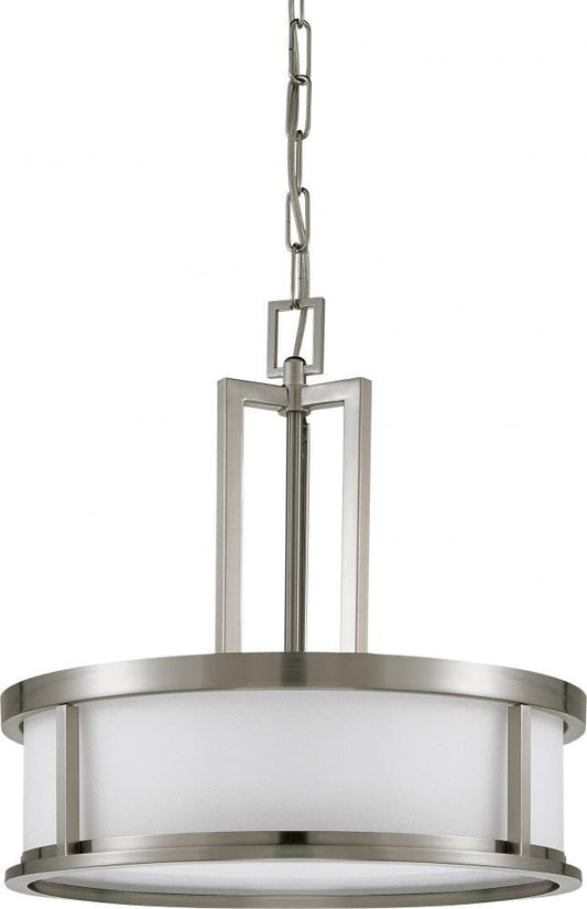 Nuvo Lighting 60/2857 Four Light Pendant, Brushed Nickel